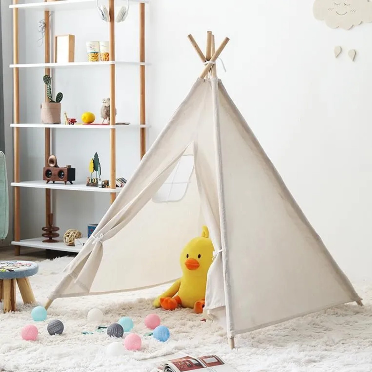 Детская игровая палатка вигвам Kid`s Tent 120 х 100 х 115 см (K 2101)