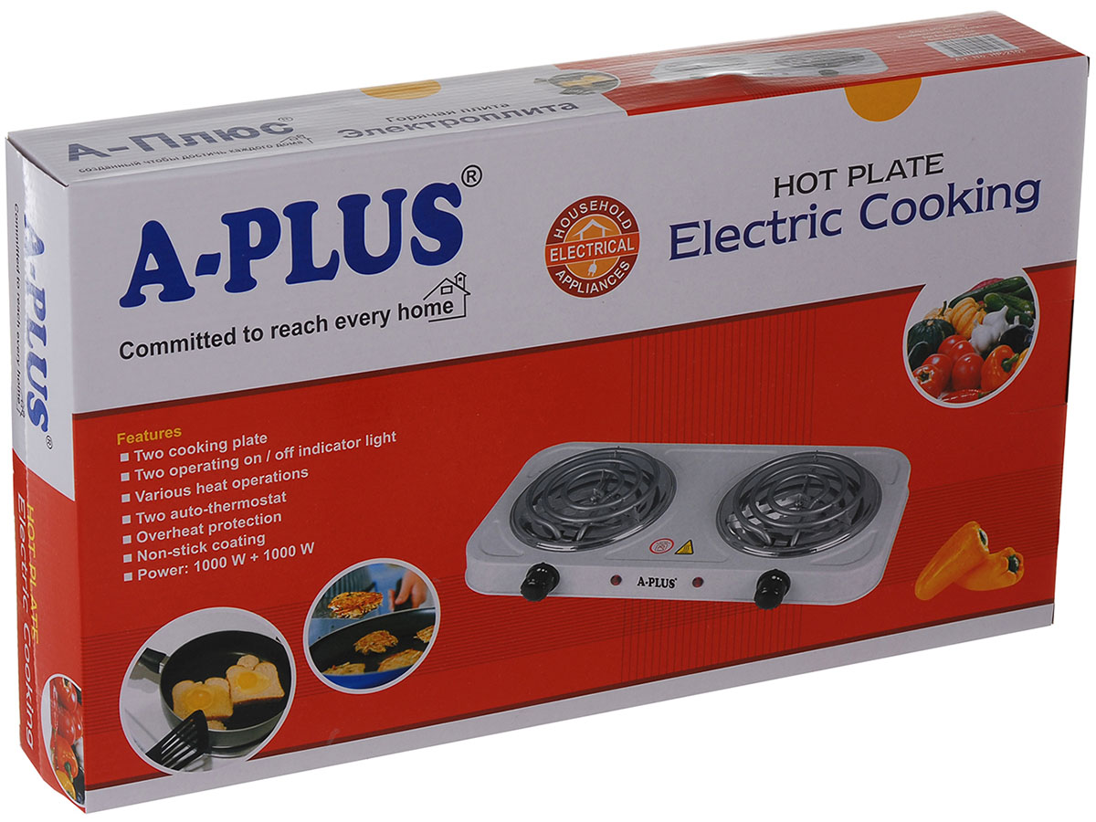 Плита настільна електрична A-PLUS (2103)