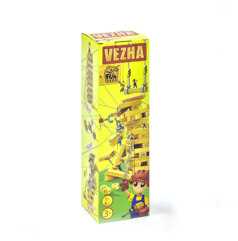 Настольная игра Дженга Toys "Вежа" 54 детали (7358)