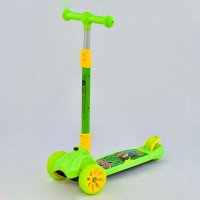 Самокат_трехколесный_F_-_11220_(1)_Best_Scooter_MAXI_САЛАТОВЫЙ_колёса_PU_со_светом_передние_d=12см_з