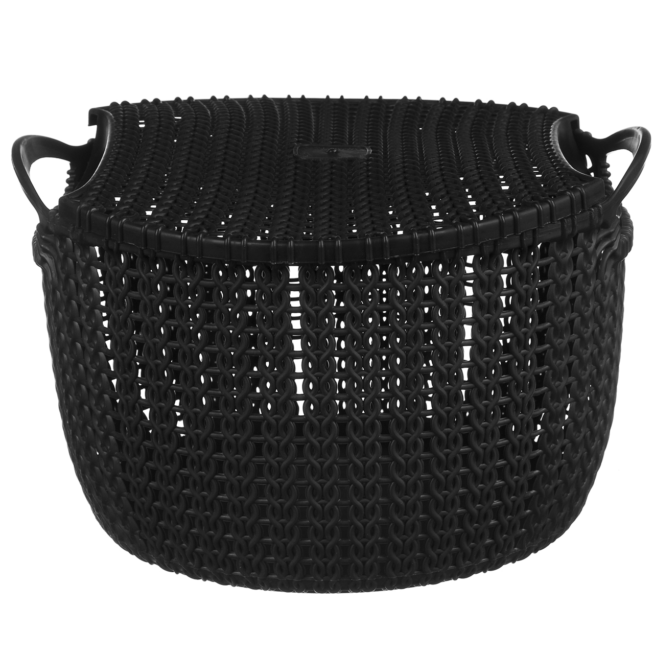 Кошик плетенка з ручками STENSON 26 х 16 см (NO01299)