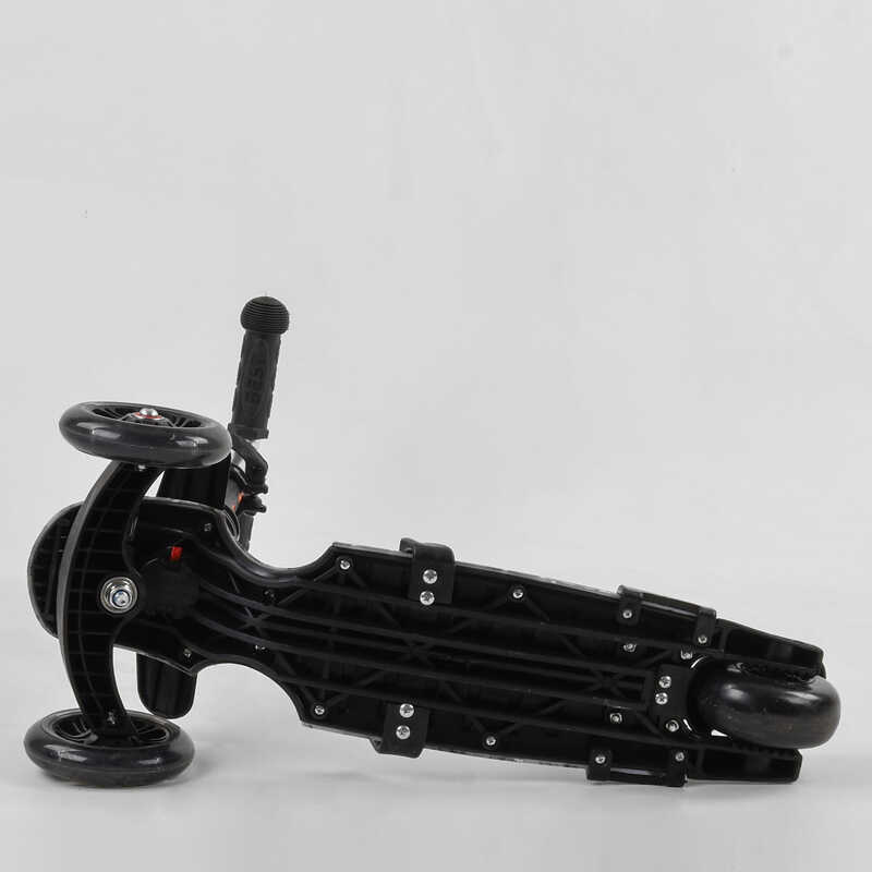 Самокат_5в1_S_0203_(1)_Best_Scooter_АБСТРАКЦИЯ_с_защитным_бампером_PU_колеса_ПОДСВЕТКА__КОЛЕС_в_коро