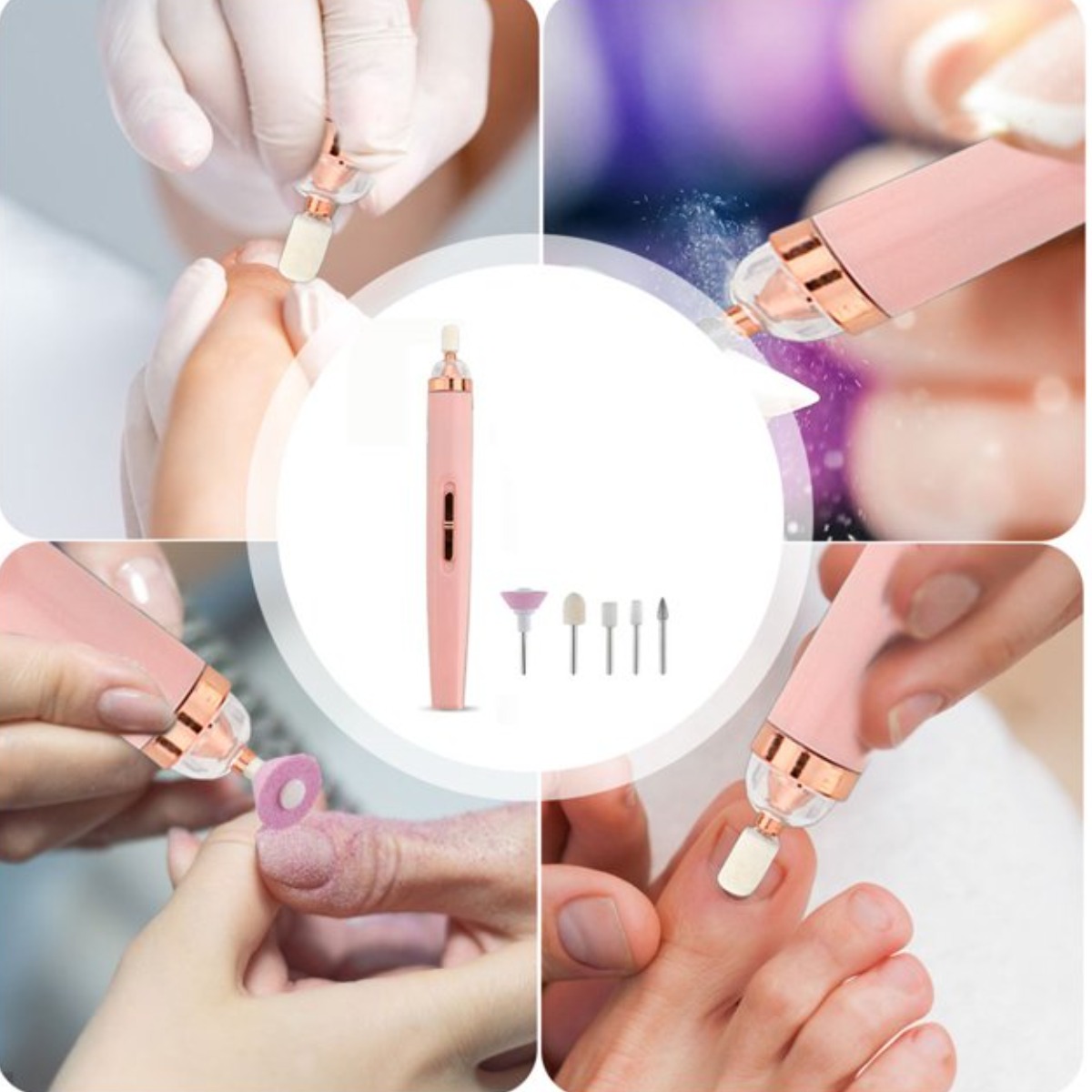 Фрезер для манікюру та педикюру Flawless Salon Nails (7863)