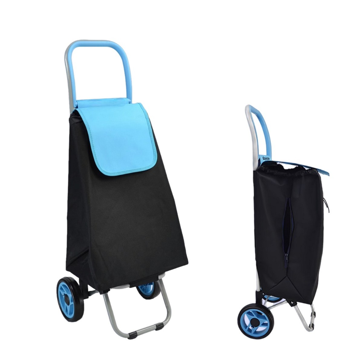 Тачка сумка с колесиками Shopping bag тележка до 20 кг 37 х 28 х 94 см (MH-5283)