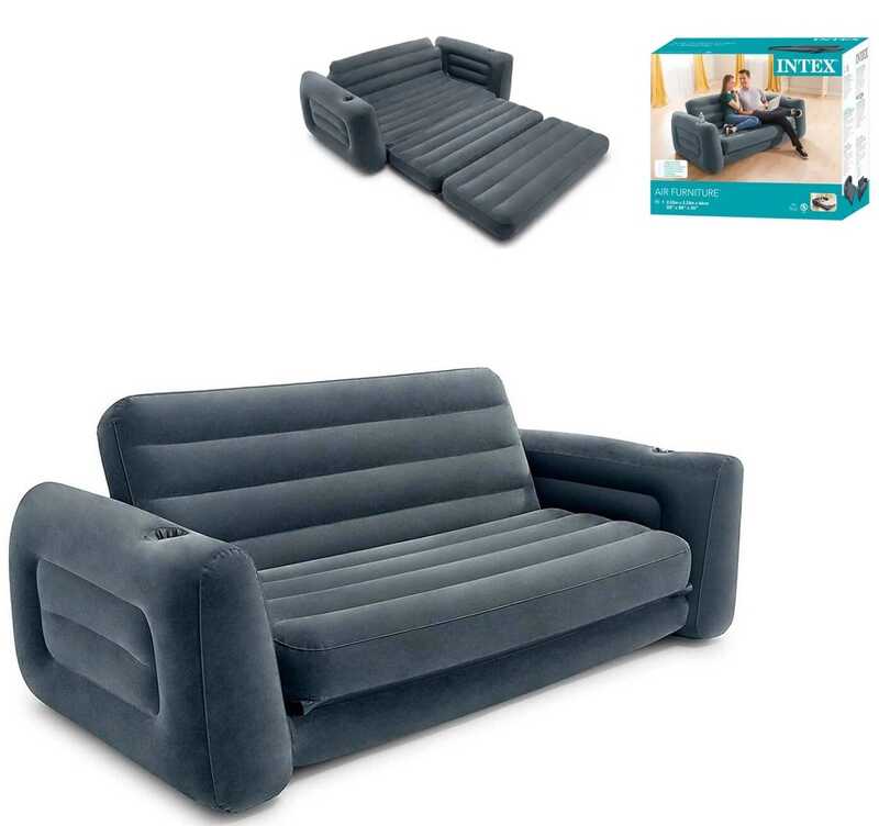 Диван надувной Intex 203х224х66 см (66552 NP)