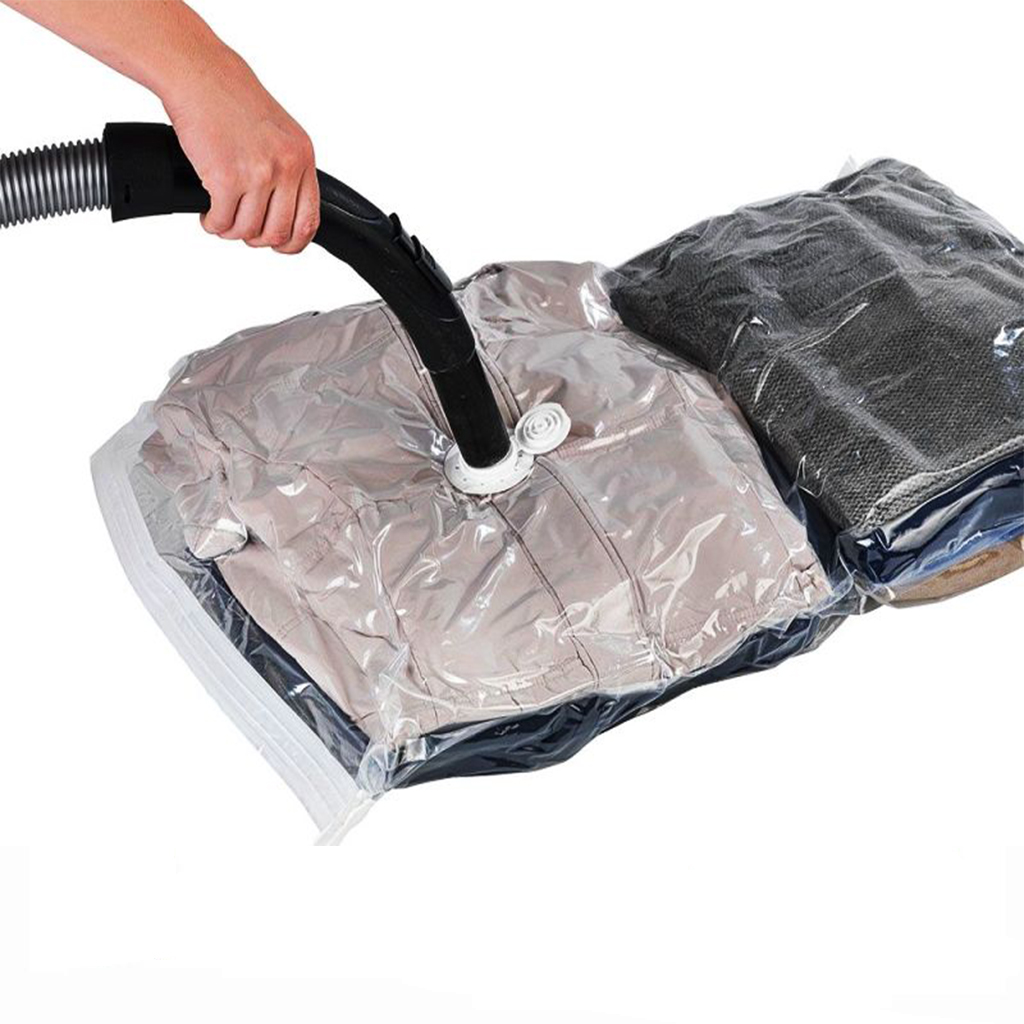 Вакуумный пакет для хранения одежды Vacuum Bag 50 х 60 см с клапаном ароматизированный (R26095)