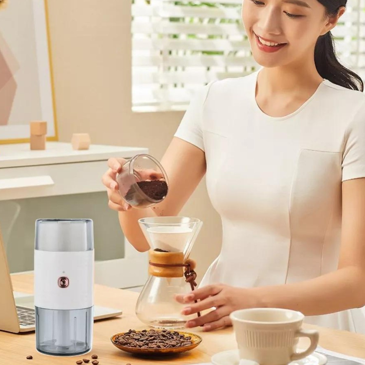 Портативний блендер Double-end Cooking Food Machine 2 в 1 