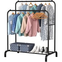 Вешалка напольная для одежды Double Pole Hanger (TW-605)