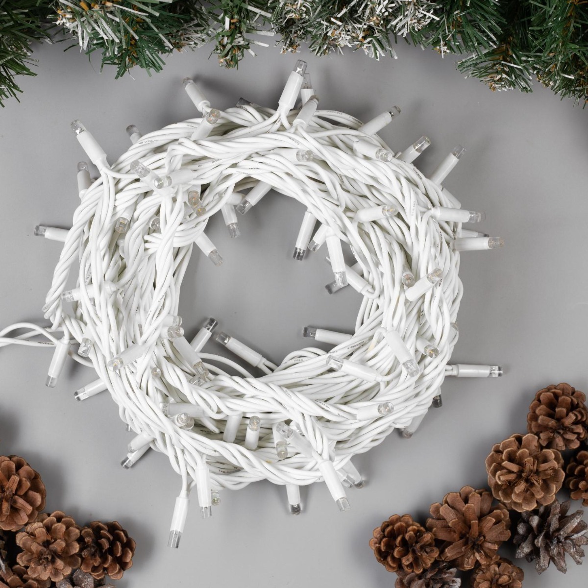 Гірлянда новорічна вулична Xmas 10 м (8109) Мультикольорова