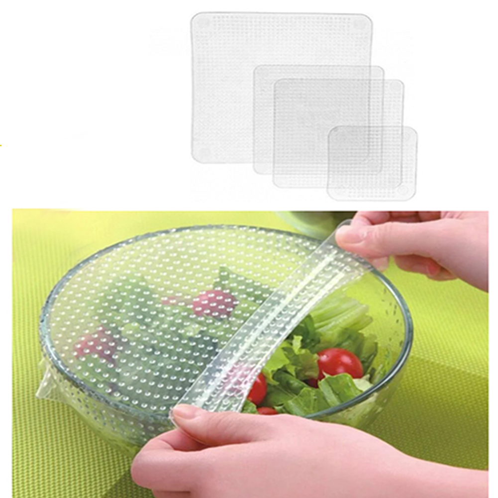 Крышки универсальные силикон 4 шт SILICON CAP (R29570)