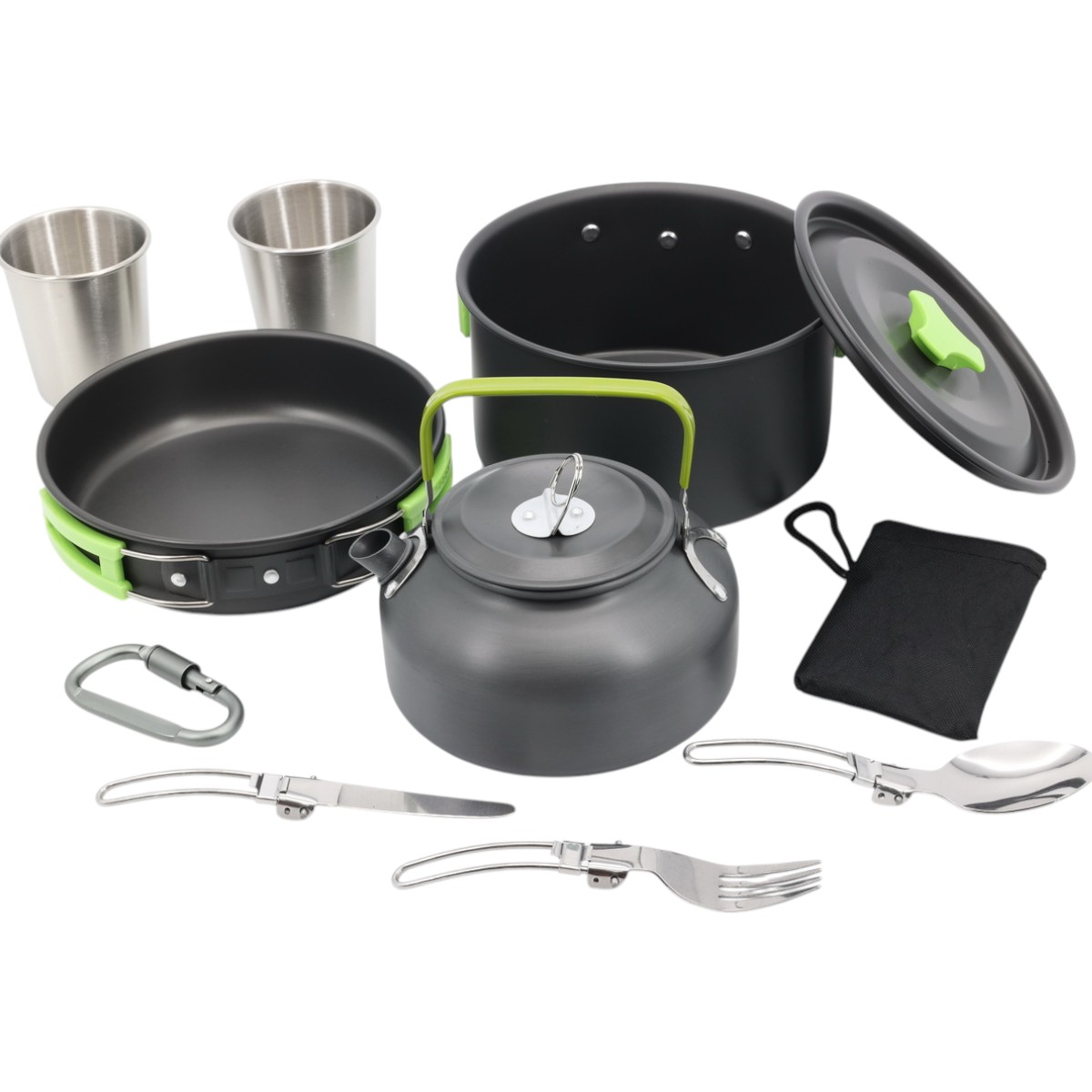 Набор посуды туристический COOKING SET (DS-6018)