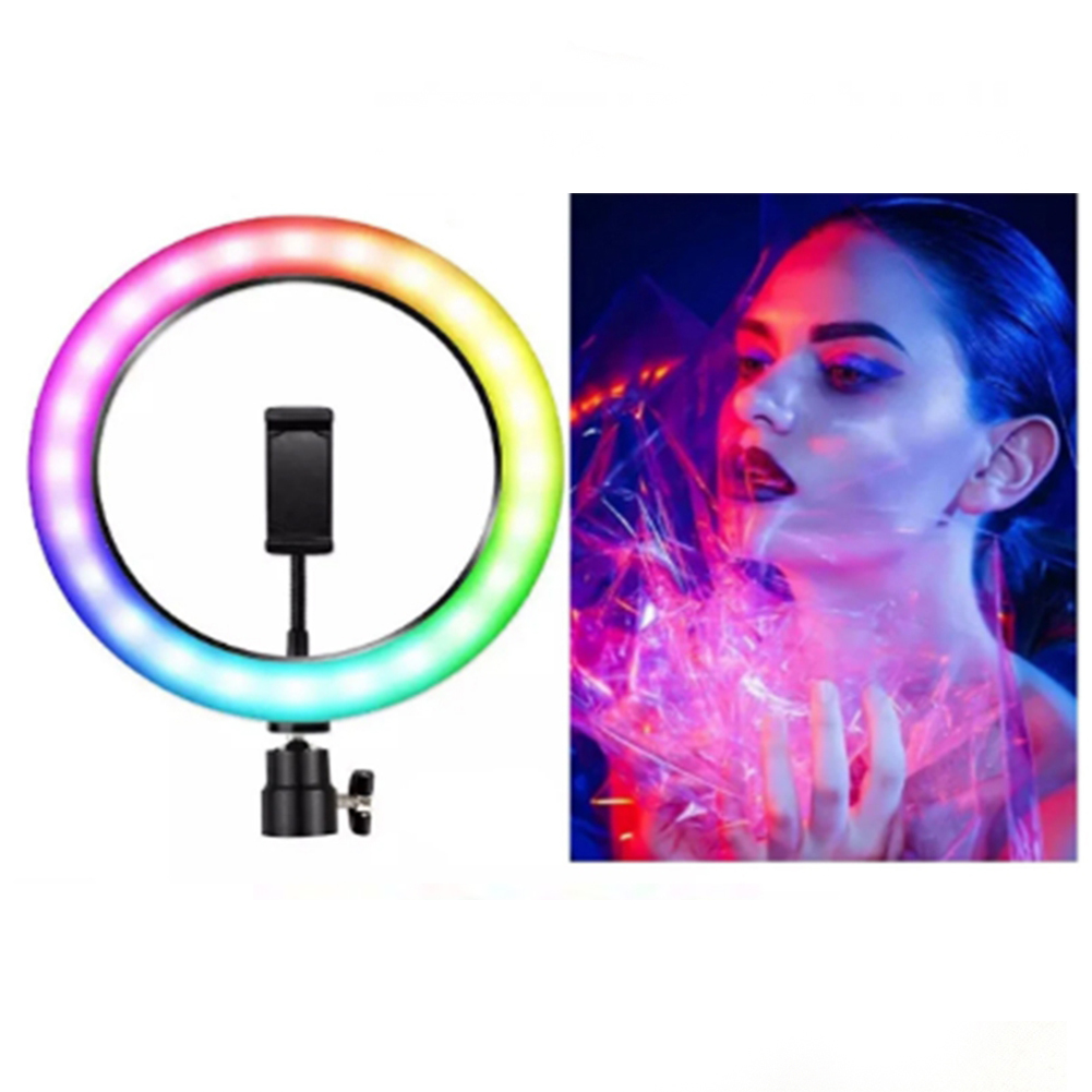 Кольцевая LED лампа для селфи MJ20 RGB