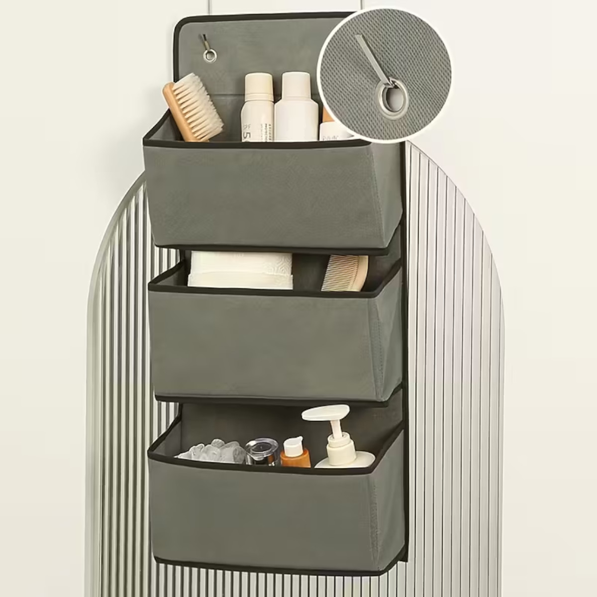 Органайзер подвесной  для хранения вещей Hanging Organizer 3 секции 30 х 65 см (R100575)