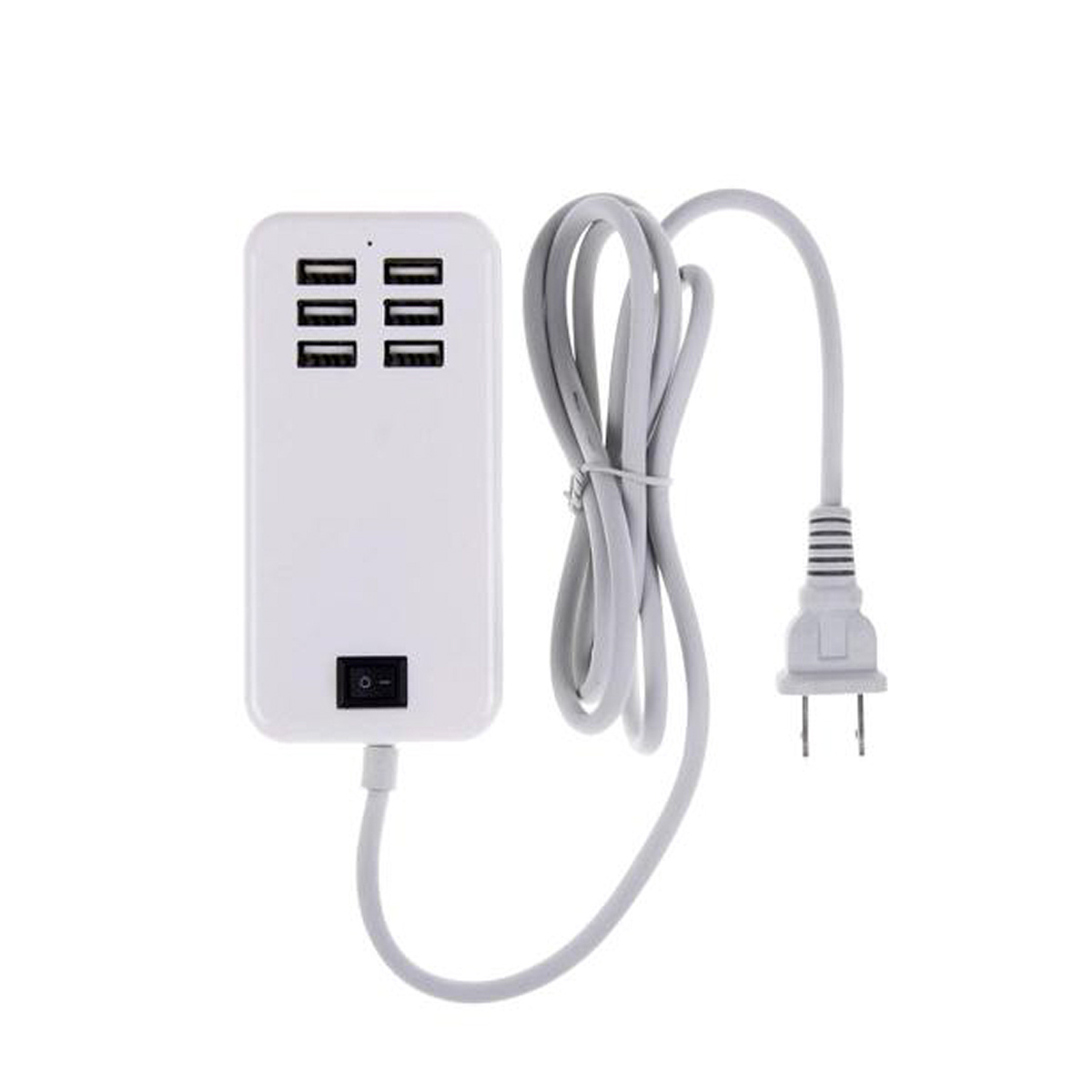 Сетевое зарядное устройство USB Power Adapter 20W 6 портов  