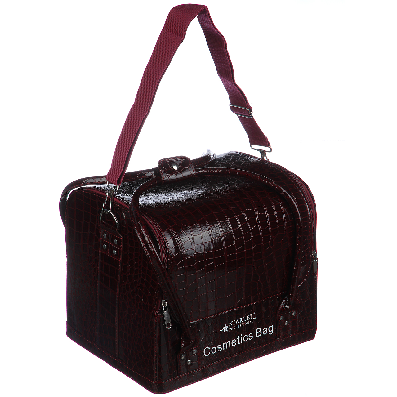 Кейс для косметики STARLET 2700-1 Бордовый