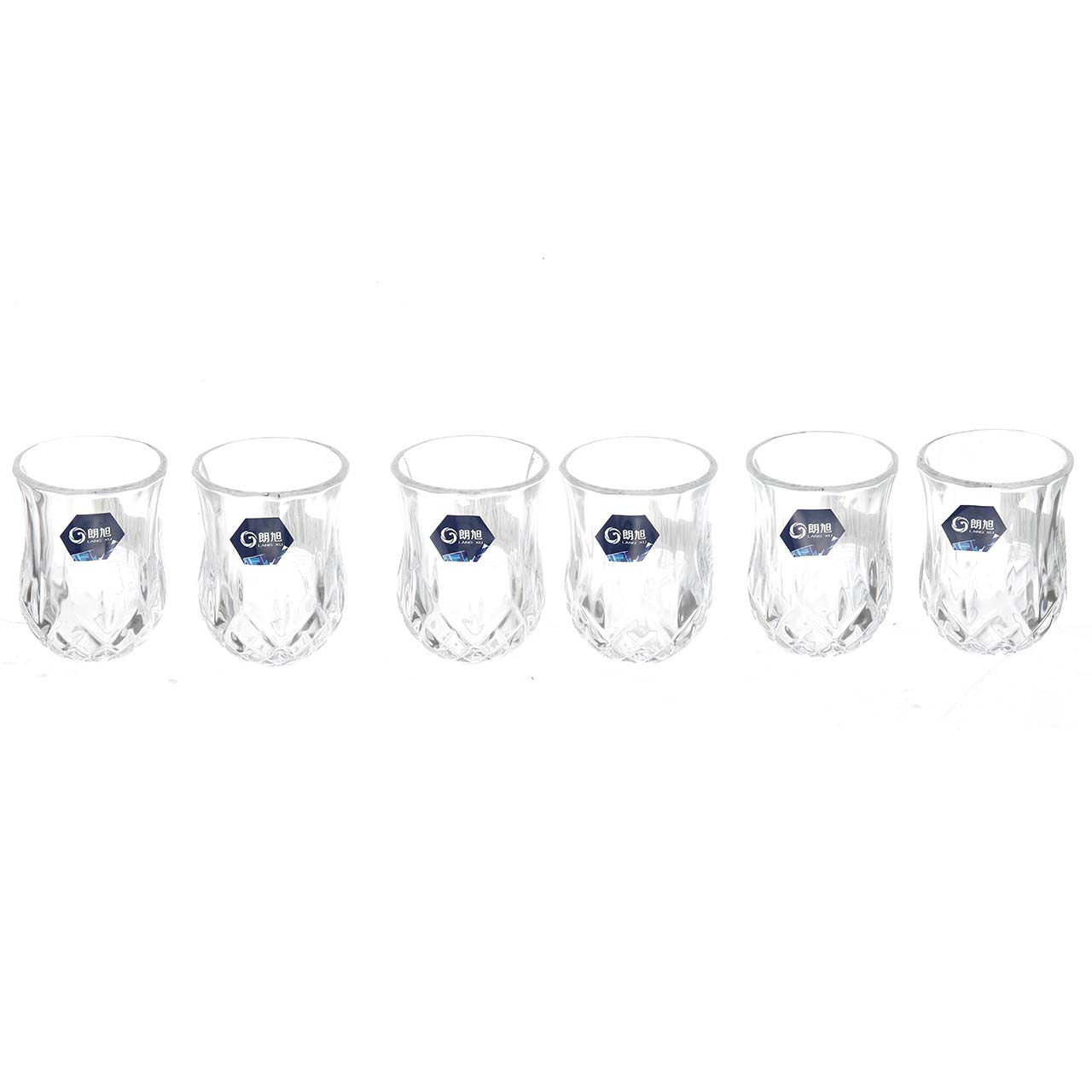 Набор рюмок Lang Xu Glass 52 мл 6 шт (1506 LXY)