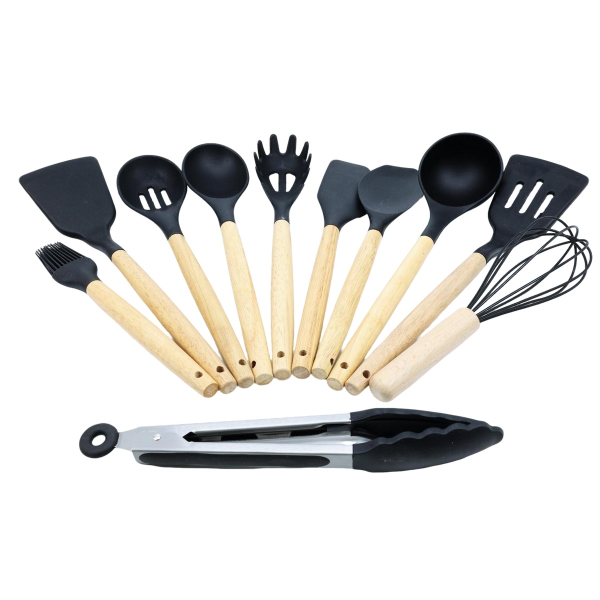 Набор кухонных предметов Kitchen Set 12 предметов (0356) Силикон