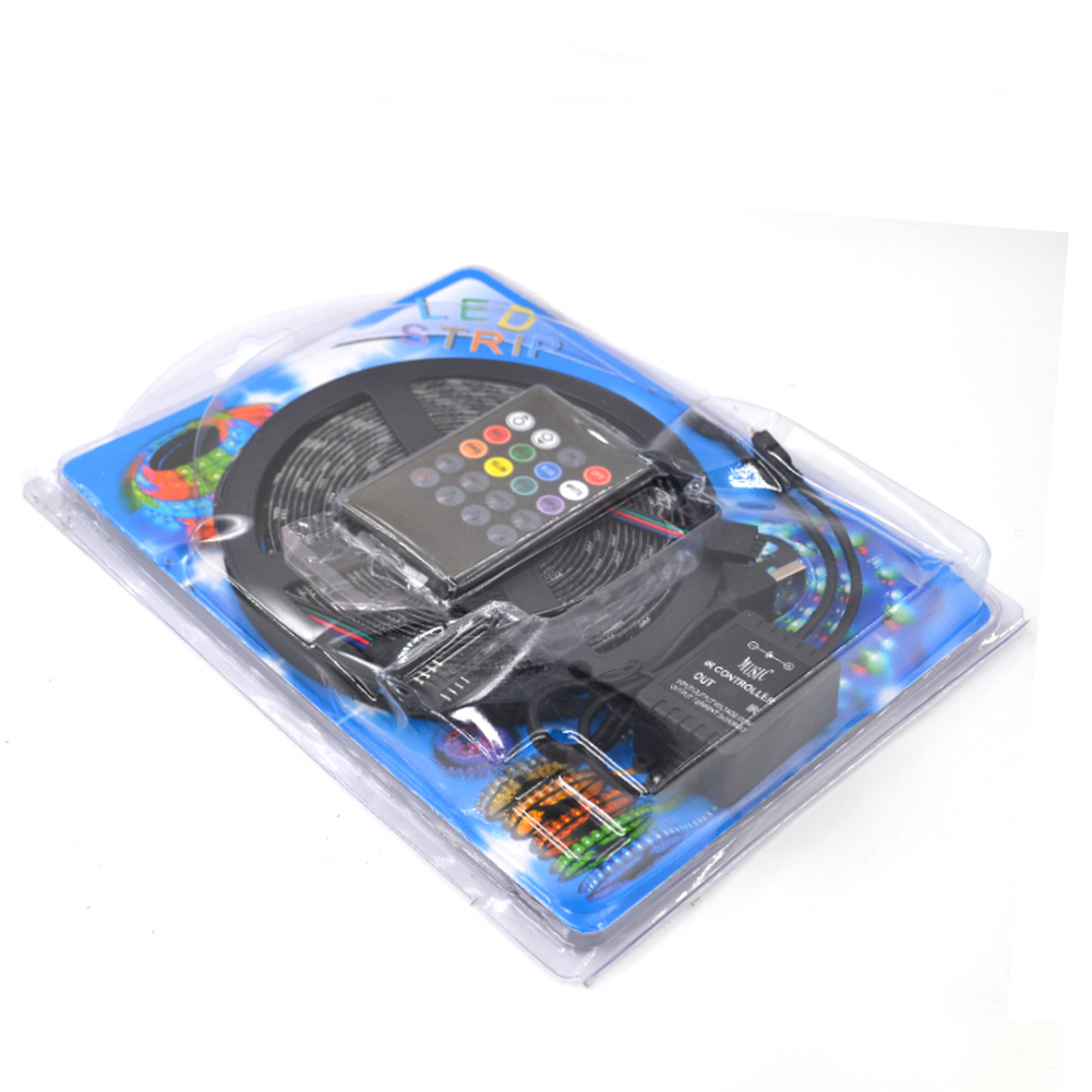 Світлодіодна стрічка Led 5050 5V + блок живлення та пульт