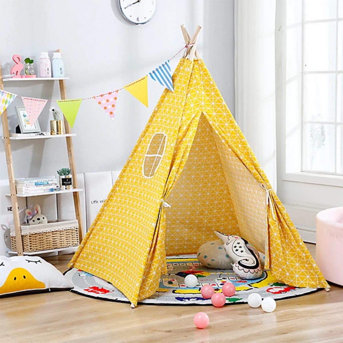 Детская игровая палатка вигвам Kid`s Tent 120 х 100 х 115 см (K 2107)