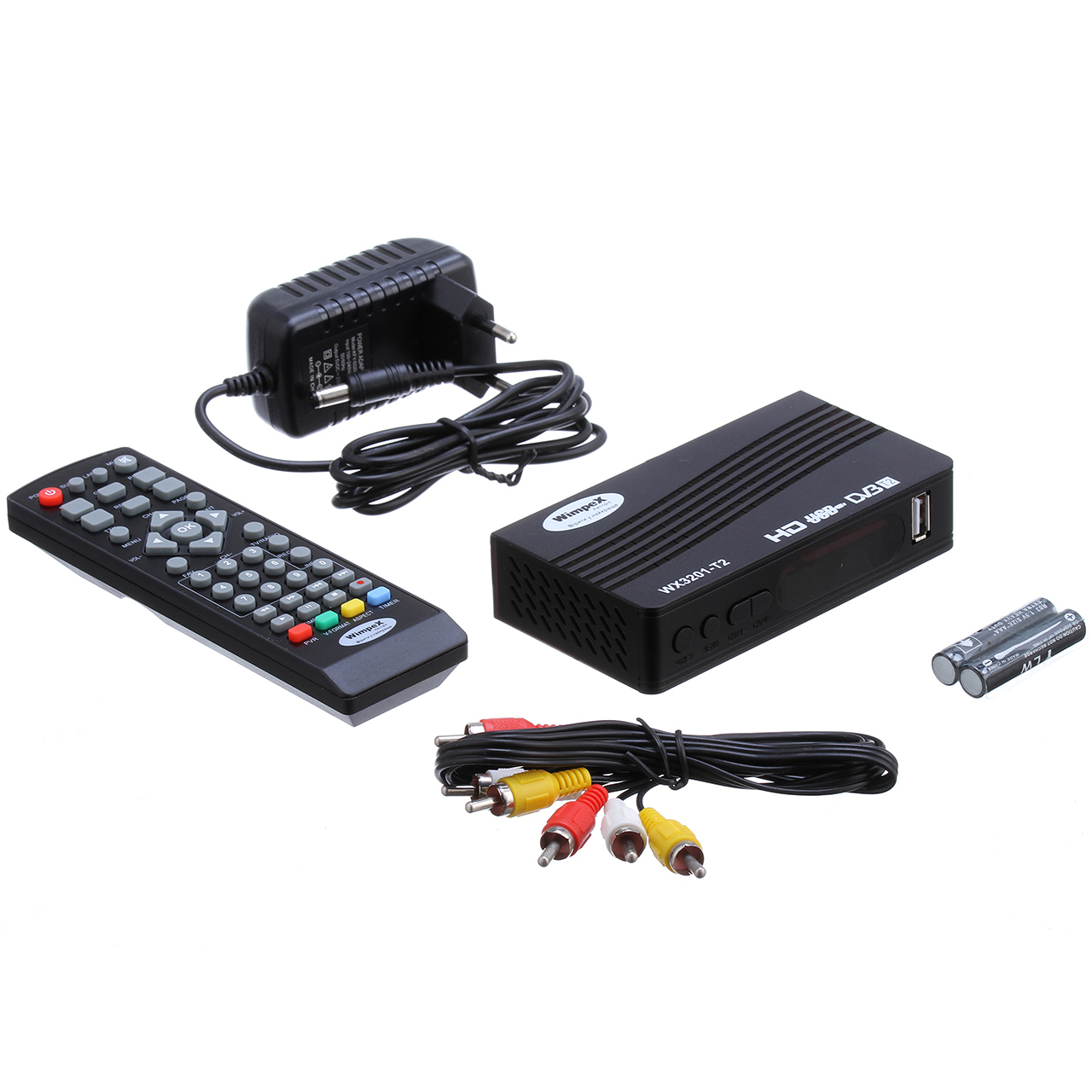 Цифровой ТВ-ресивер DVB-T2 WimpeX (WX-3201)