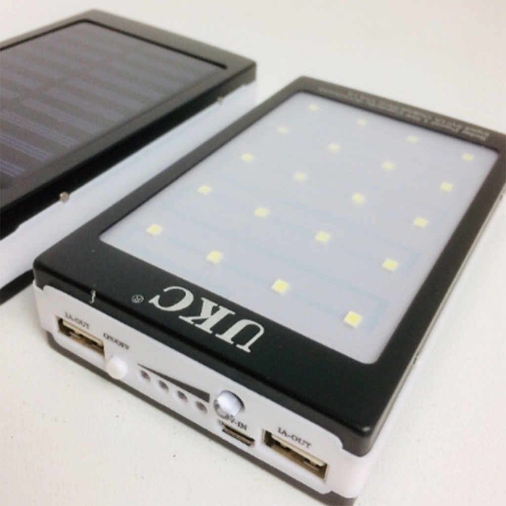 Павер Банк на солнечной батарее UKC 90000 mAh (емкость 4800 mAh)