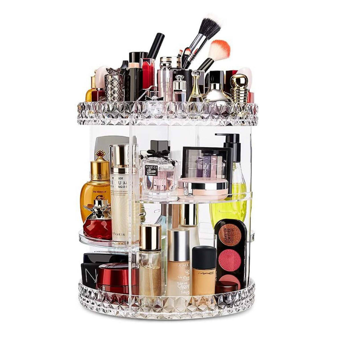 Вращающийся органайзер для косметики Cosmetic Organizer 
