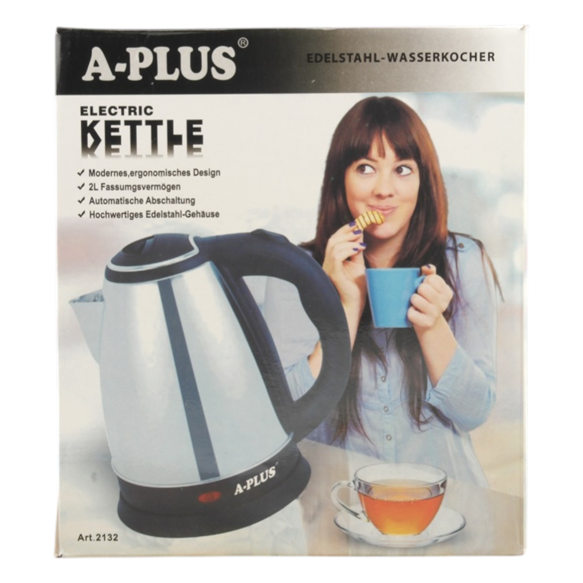 Электрочайник A-PLUS 2.0 л (2132) 