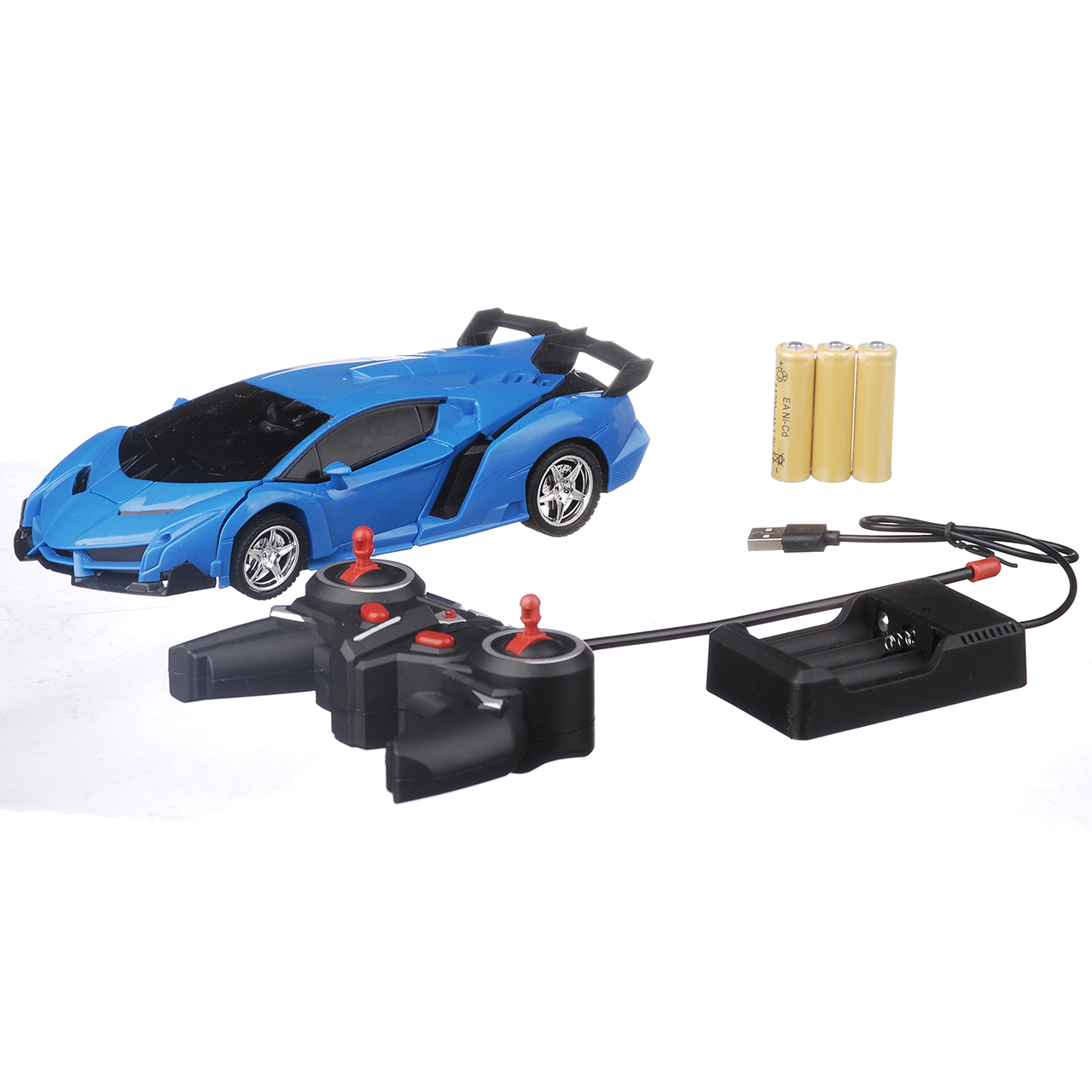 Машинка Трансформер Lamborgini Robot Car с пультом