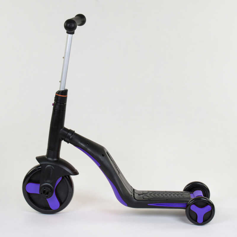 Самокат_3в1_JT_30304_(1)_Best_Scooter_самокат-велобег-велосипед_ФИОЛЕТОВЫЙ_свет_8_мелодий_колёса_PU_
