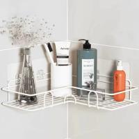 Полка для ванной угловая Modern Home 26.5  х 26.5 х 9.5 см (TD01322) (Белый)
