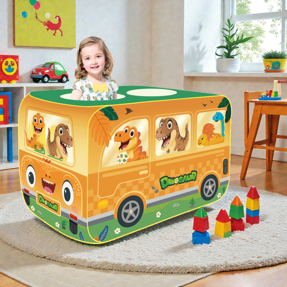 Детская игровая палатка Kid`s Tent "Dinosaur" 114 х 72 х 72 см (551-9) 