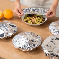 Пакеты фольгированные на резинке для пищевых продуктов Food Cover пакеты на тарелку 40 шт 40 см