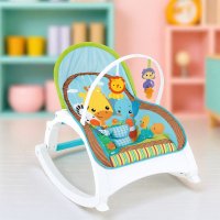 Детский шезлонг-качалка Fitch Baby убаюкивающий центр для новорожденных детей, детское кресло (88956
