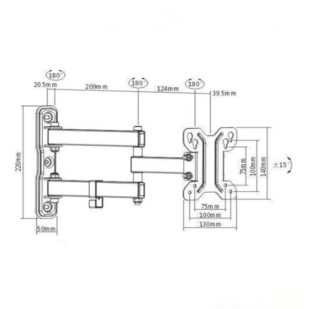 Кронштейн для телевизора OPERA 10-25" LDA 11-113