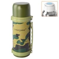 Термос железный Shuizhimi 1.2 л (J01859) Хаки