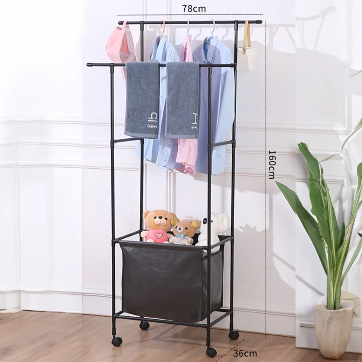 Вешалка-стойка для одежды Multifunctional Coat Rack (78 CR)