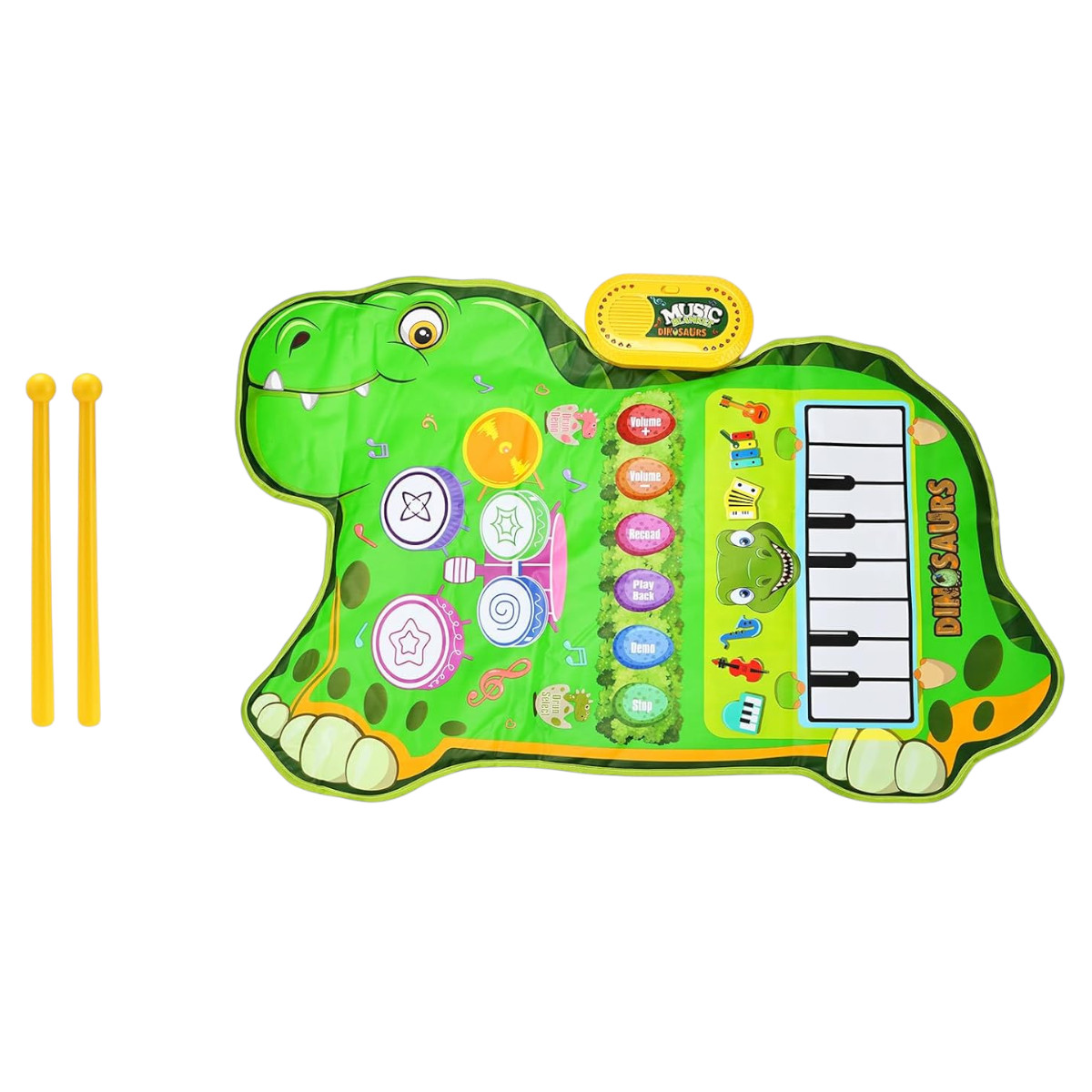 Дитячий музичний килимок 2 в 1 Music Blanket іграшка зі звуками для дітей (YYD-02)