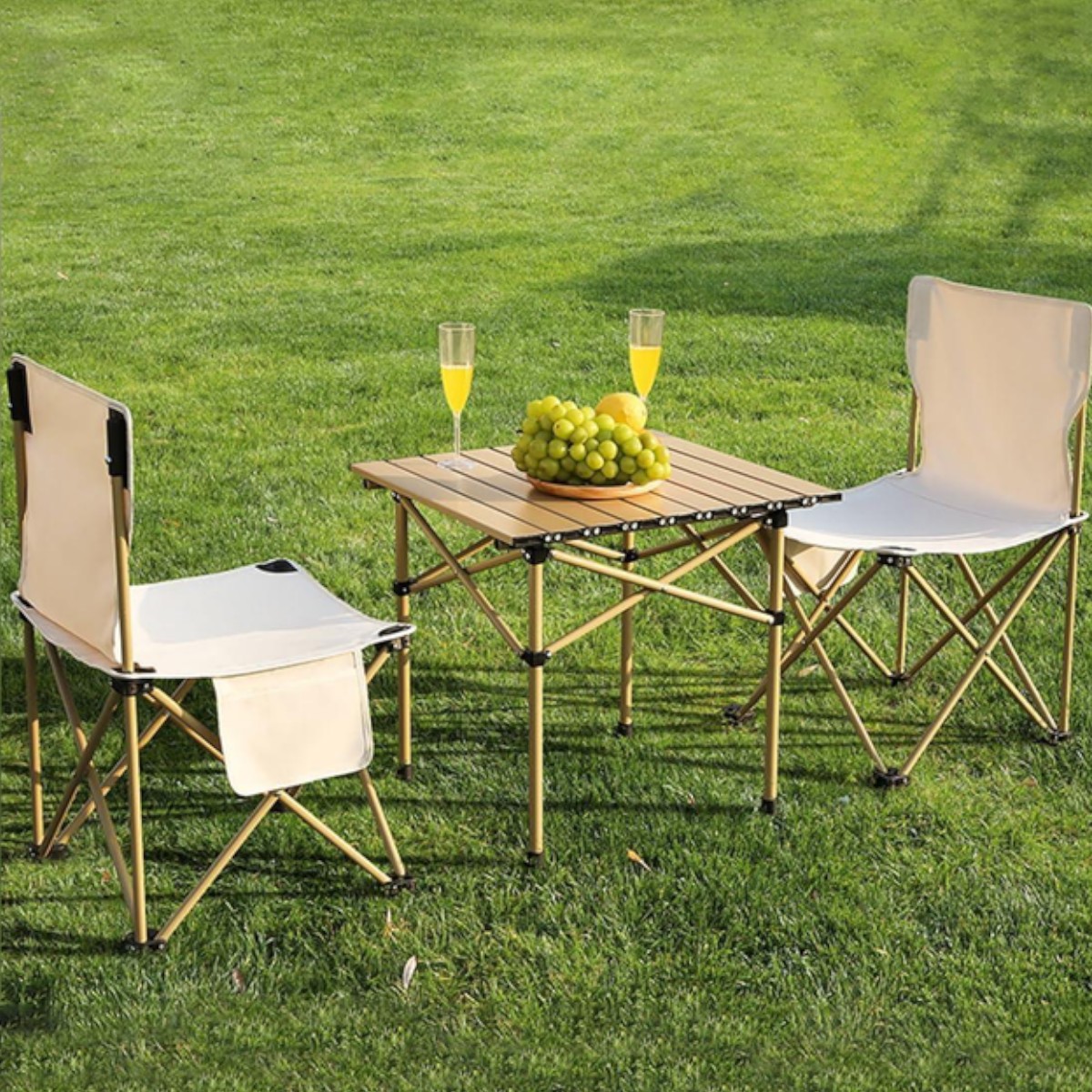 Стол раскладной туристический Folding table 52 х 52 х 51 см (MH-5507) 