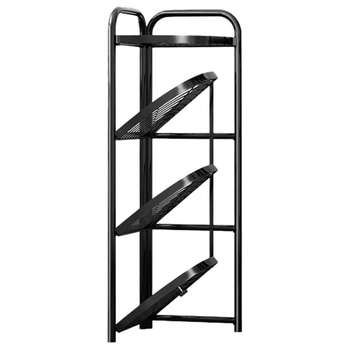 Складная полка стелаж угловая Storage Rack 4 яруса 51 х 35 х 120 см (M50285)