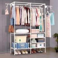 Вешалка напольная для одежды Coat Rack 2 секции