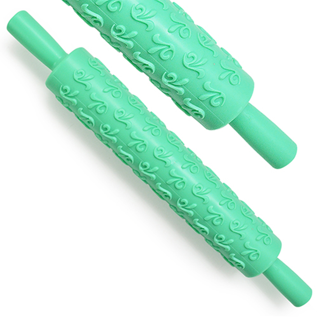 Качалка для тіста фігурна STENSON Monogram 36.5 см (ST01589)