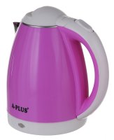 Электрочайник A-PLUS 2,0 л Нержавейка (2128) Фиолетовый