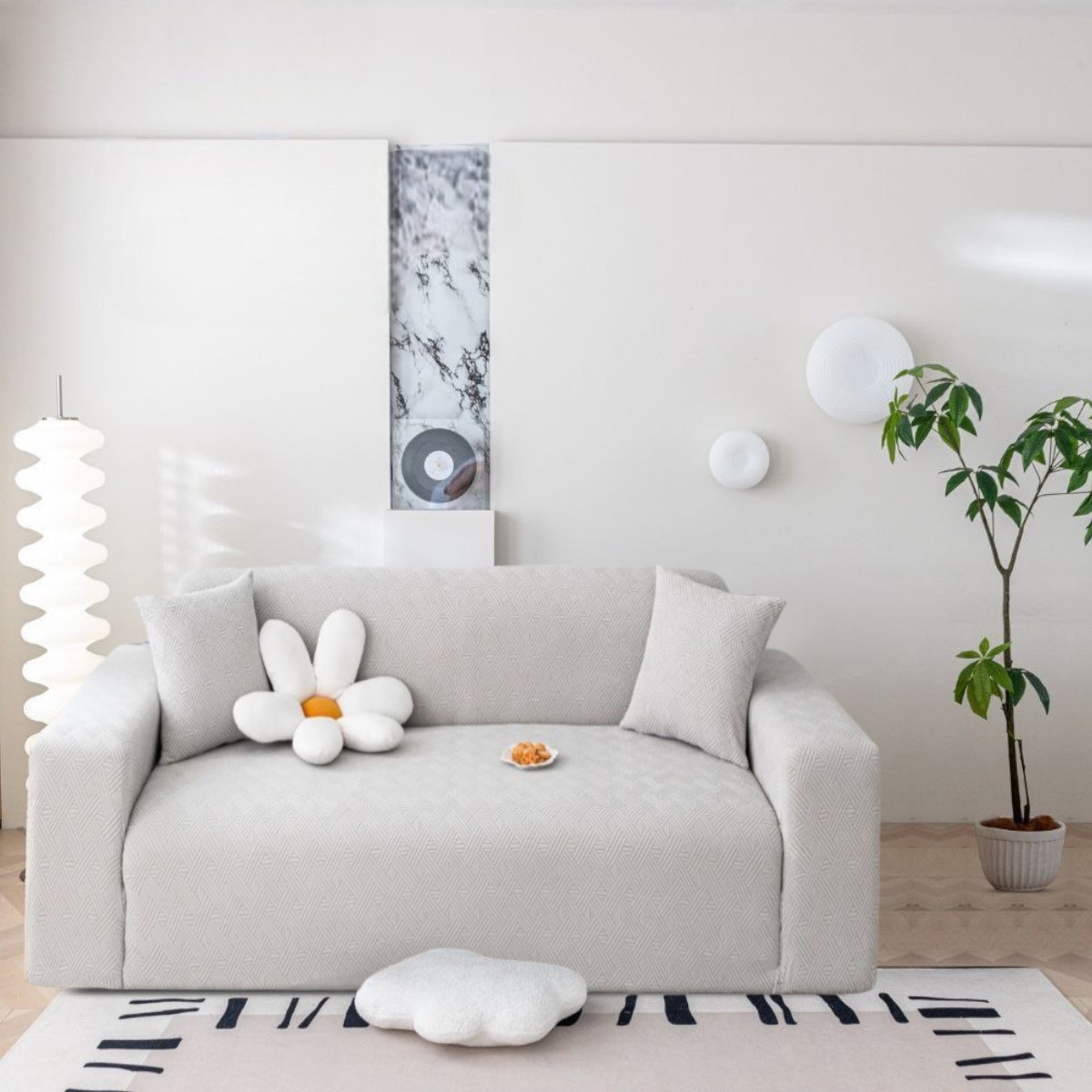 Чохол на 2-місний диван Colorful Home накидка на резинці 145 х 185 см (42563)