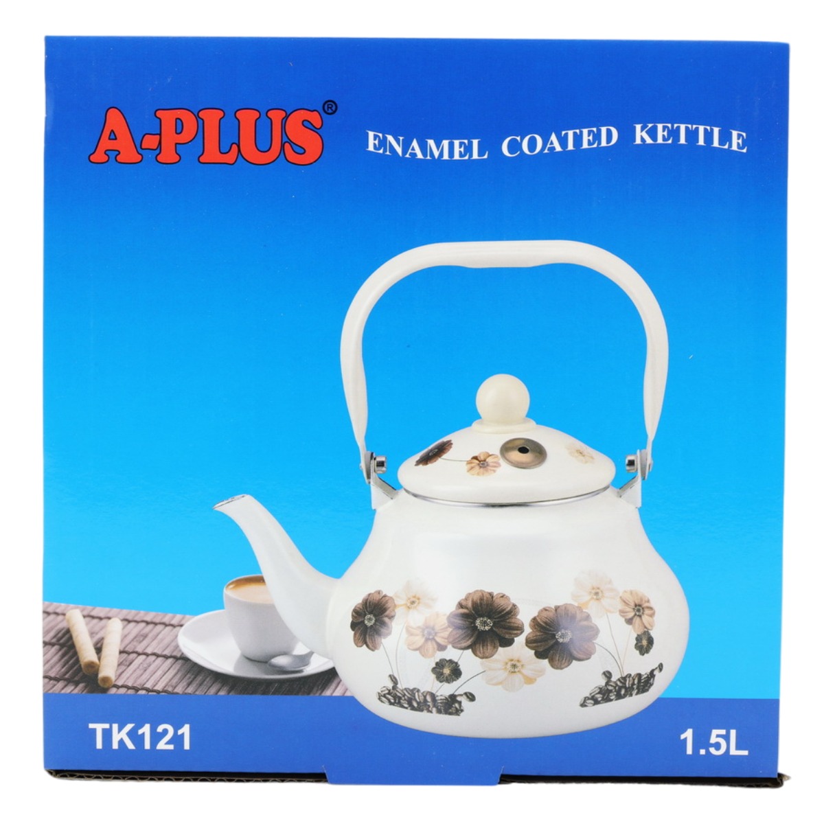 Чайник емальований A-PLUS 1.5 л (0959)