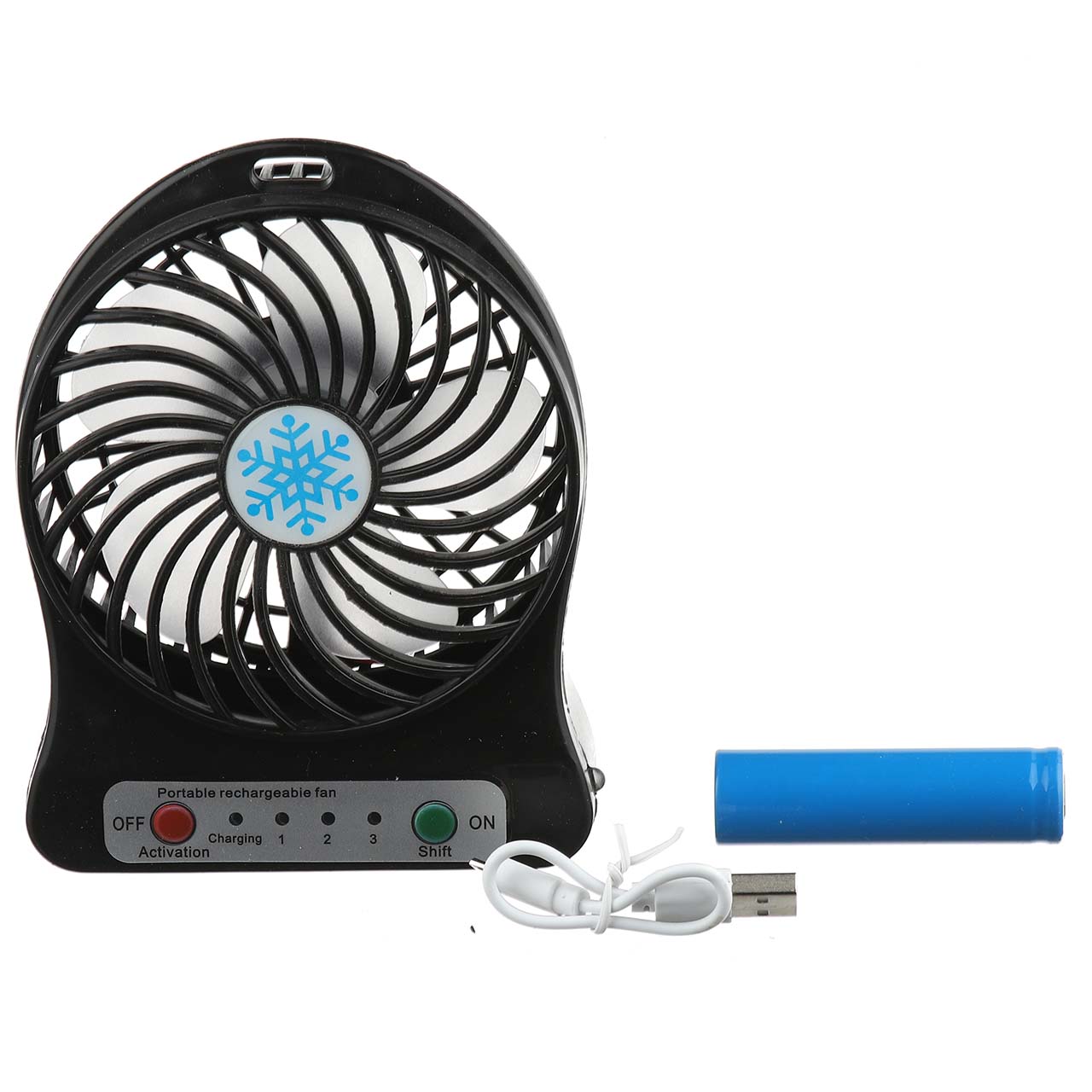 Портативный мини вентилятор Portable Fan (3288)
