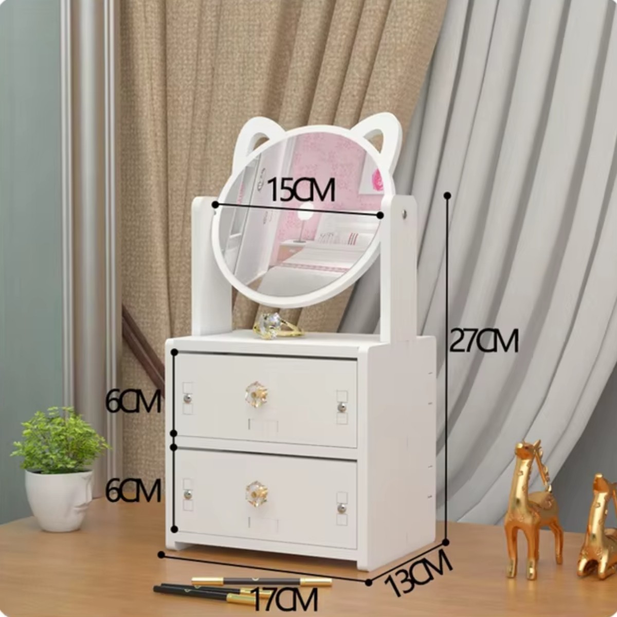 Скринька ящик для прикрас Jewelry Storage Box 27 х 17 х 13 см (TL00381)