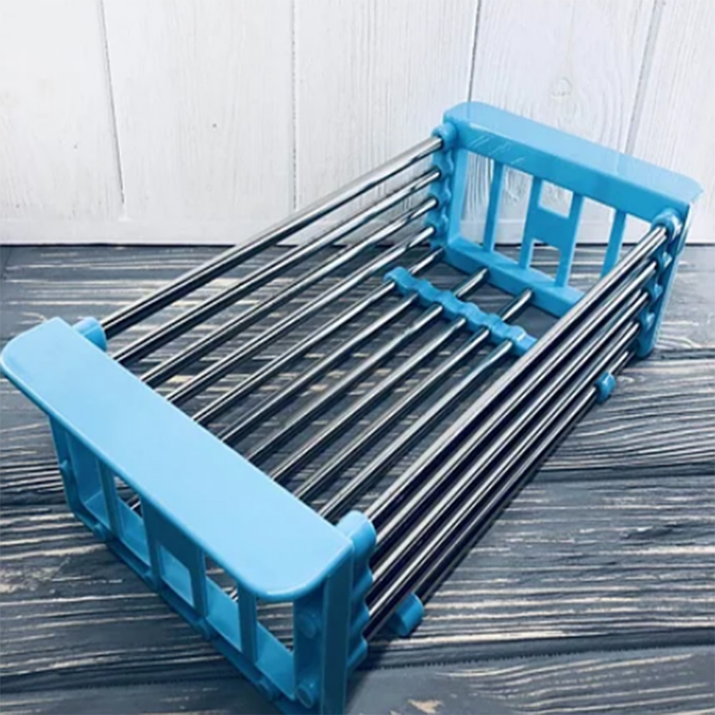 Багатофункціональна складана кухонна полиця Kitchen Drain Shelf Rack