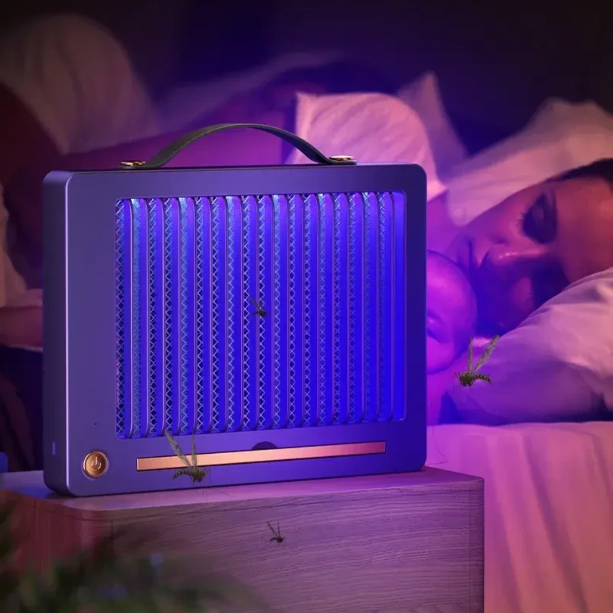Лампа ловушка от комаров электрическая Electric Shock Mosquito Lamp светильник от насекомых