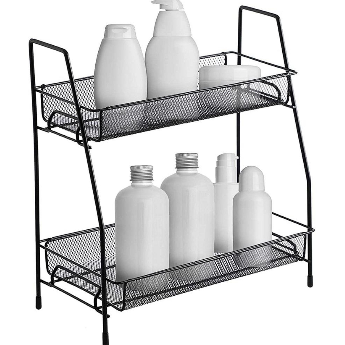 Полиця-органайзер для ванної, кухні Storage Rack 2 яруси 31 х 17 х 33 см (TD01324/R33453)