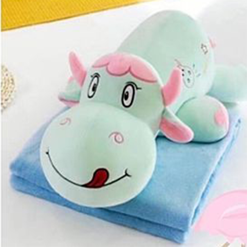 Игрушка плед трансформер 3 в 1 Happy Toys микрофибра (25533) Однотонная Коровка